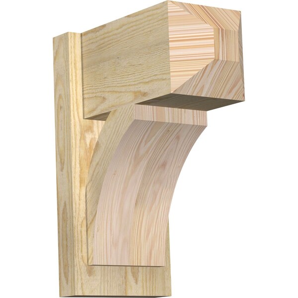 Ekena Millwork Thorton Craftsman Rough Sawn Outlooker, Douglas Fir, 8"W x 14"D x 18"H OUT08X14X18THR04RDF - main
